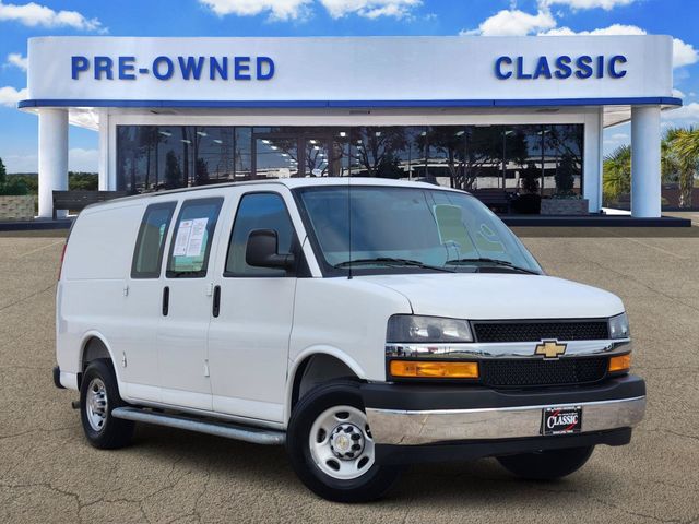 2025 Chevrolet Express 2500 Work Van White at AutoSavvy Houston Northwest
