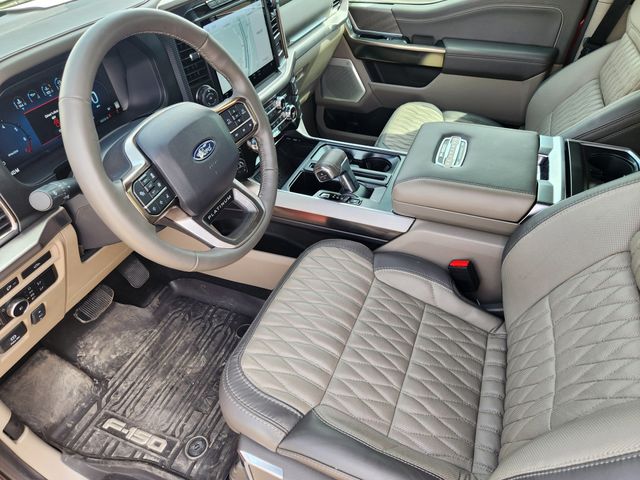 2024 Rapid Red Metallic Tinted Clearcoat Ford F-150 Platinum 4X4 Truck