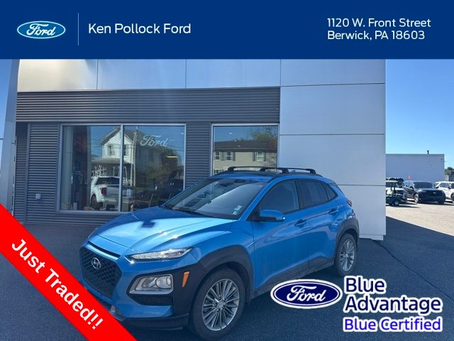 Surf Blue 2020 Hyundai Kona SUV / Crossover All-Wheel Drive 6-Speed Automatic