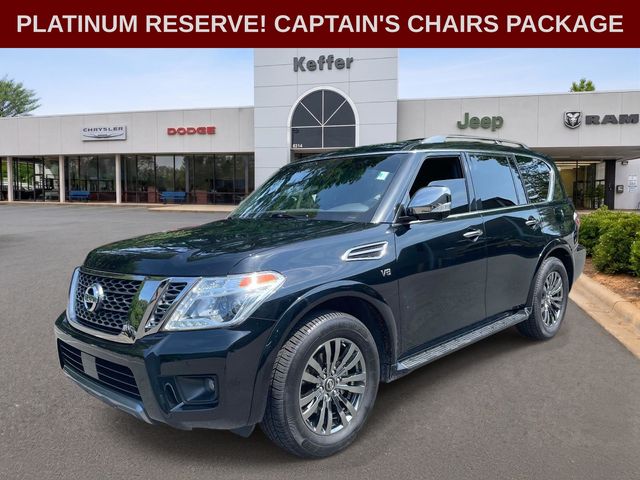 Super Black 2019 Nissan Armada SUV / Crossover Four-Wheel Drive 7-Speed Automatic