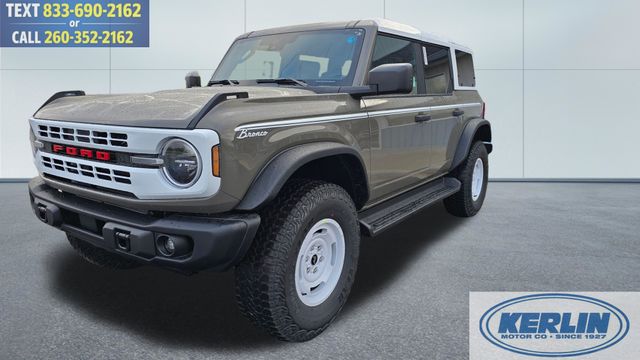 Marsh Gray 2026 Ford Bronco Heritage Edition 4-Door 4WD SUV / Crossover Four-Wheel Drive Automatic