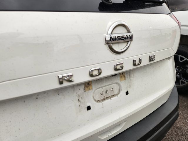 2021 Nissan Rogue S White at DeMontrond Mazda