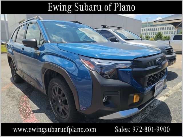 Geyser Blue 2026 Subaru Forester SUV / Crossover All-Wheel Drive Continuously Variable Transmission