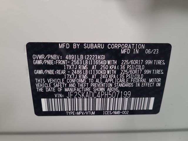 2023 – Subaru – Forester