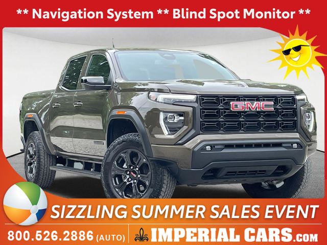 Deep Bronze Metallic 2025 GMC Canyon Pickup Truck Four-Wheel Drive 8-Speed Automatic