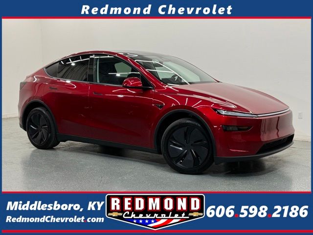 Red 2026 Tesla Model Y Long Range RWD SUV / Crossover Rear-Wheel Drive 1-Speed Automatic