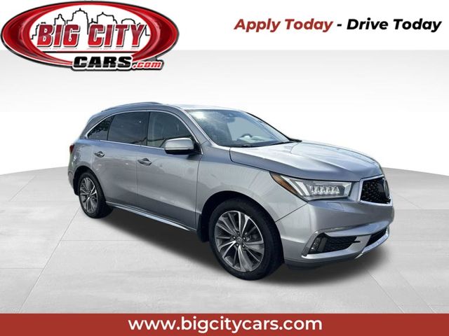 Silver 2018 Acura MDX SUV / Crossover  9-Speed Automatic