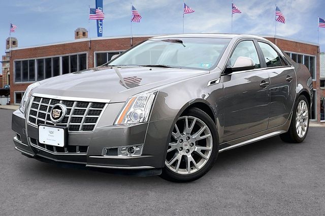 Gray (Mocha Steel Metallic) 2012 Cadillac CTS Sedan All-Wheel Drive 6-Speed Automatic