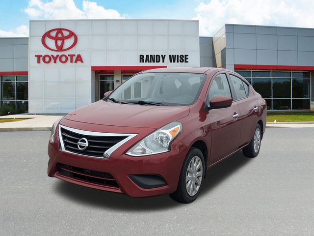 Cayenne Red 2016 Nissan Versa 1.6 SV Sedan Front-Wheel Drive Continuously Variable Transmission