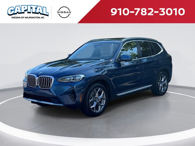 Phytonic Blue Metallic 2024 BMW X3 sDrive30i RWD SUV / Crossover Rear-Wheel Drive 8-Speed Automatic