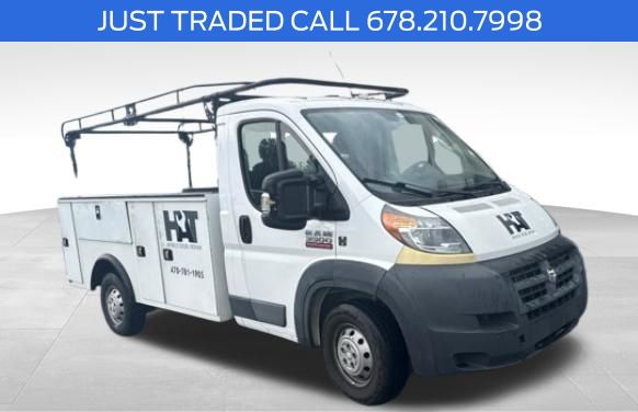 Bright White Clearcoat 2017 RAM ProMaster Chassis Pickup Truck Front-Wheel Drive 6-Speed Automatic