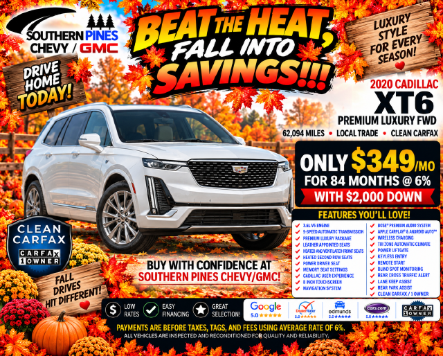 Used 2020 Cadillac XT6 SUV