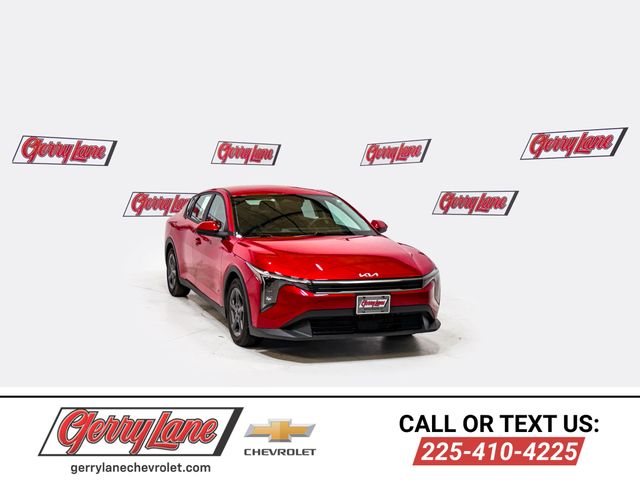 Currant Red 2025 Kia K4 LXS FWD Sedan Front-Wheel Drive Continuously Variable Transmission
