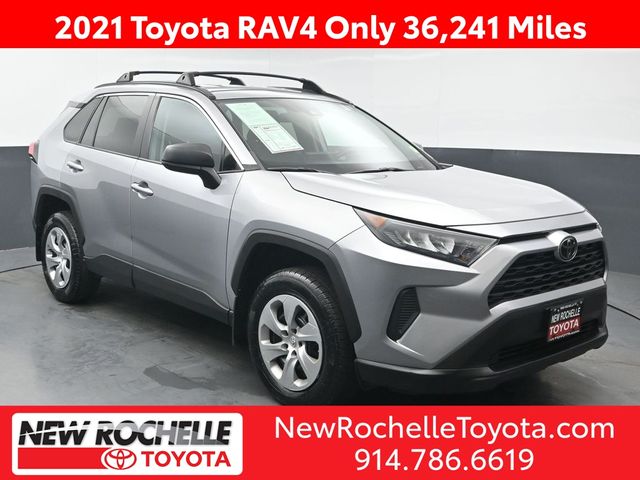 Silver Sky Metallic 2021 Toyota RAV4 LE AWD SUV / Crossover All-Wheel Drive 8-Speed Automatic