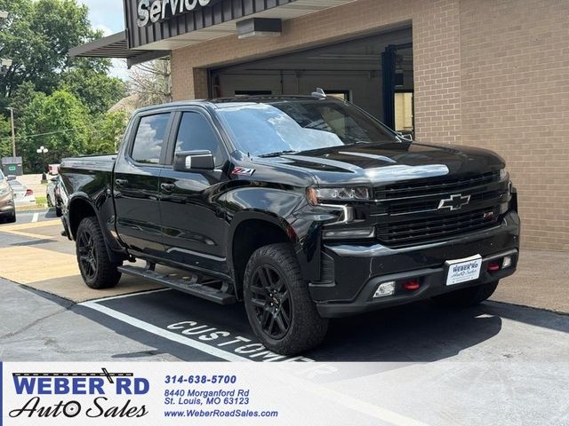 Black 2022 Chevrolet Silverado 1500 Pickup Truck Four-Wheel Drive Automatic