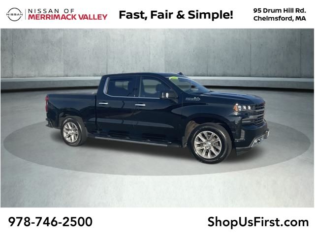 Black 2019 Chevrolet Silverado 1500 Pickup Truck Four-Wheel Drive Automatic