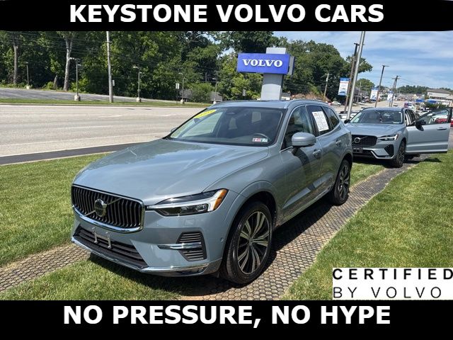 Gray (Thunder Grey) 2023 Volvo XC60 SUV / Crossover All-Wheel Drive Automatic