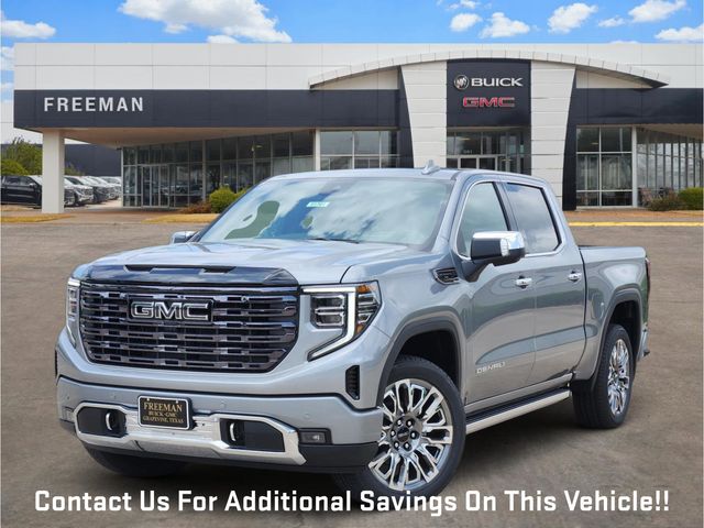 Sterling Metallic 2026 GMC Sierra 1500 Denali Ultimate Crew Cab 4WD Pickup Truck Four-Wheel Drive Automatic
