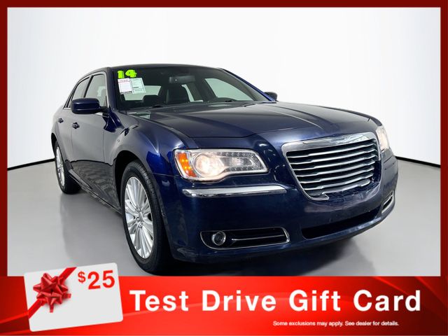 Blue Pearl 2014 Chrysler 300 Sedan All-Wheel Drive 8-Speed Automatic