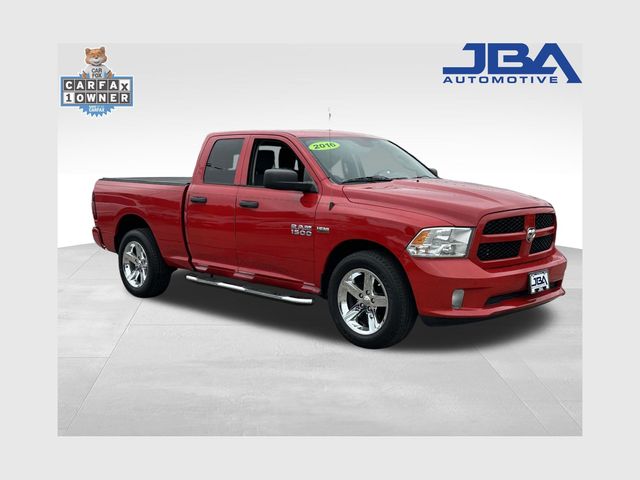 Flame Red Clearcoat 2016 RAM 1500 Express Quad Cab RWD Pickup Truck 4X2 8-Speed Automatic