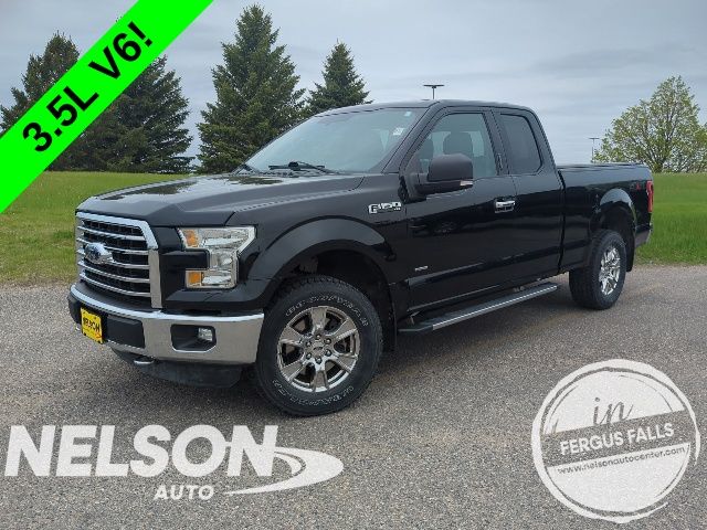 Shadow Black 2016 Ford F-150 Pickup Truck Four-Wheel Drive 6-Speed Automatic