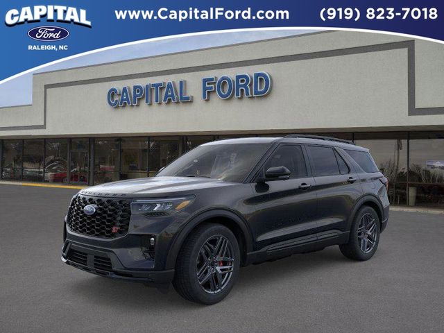 Black Metallic 2026 Ford Explorer ST RWD SUV / Crossover Rear-Wheel Drive Automatic