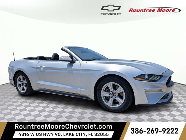 Ingot Silver 2019 Ford Mustang Convertible Rear-Wheel Drive Automatic