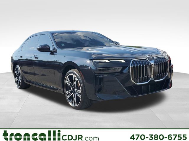 Black Sapphire Metallic 2023 BMW 7 Series 740i RWD Sedan Rear-Wheel Drive 8-Speed Automatic