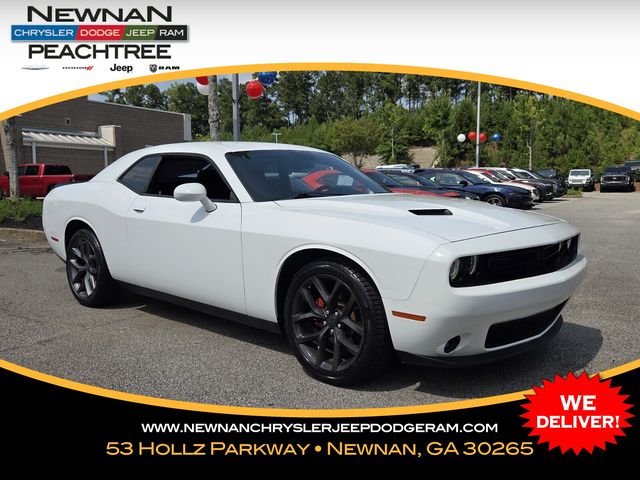 White 2020 Dodge Challenger Coupe Rear-Wheel Drive 8-Speed Automatic