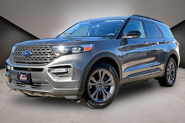 Gray Metallic 2023 Ford Explorer XLT RWD SUV / Crossover Rear-Wheel Drive Automatic