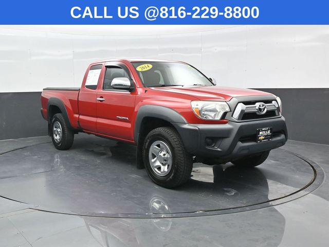 Barcelona Red Metallic 2014 Toyota Tacoma Pickup Truck 4X2 5-Speed Automatic