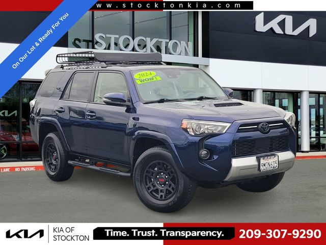 Nautical Blue Metallic 2024 Toyota 4Runner SUV / Crossover Four-Wheel Drive 5-Speed Automatic