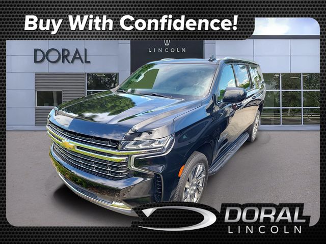 Black 2021 Chevrolet Suburban SUV / Crossover 4X2 