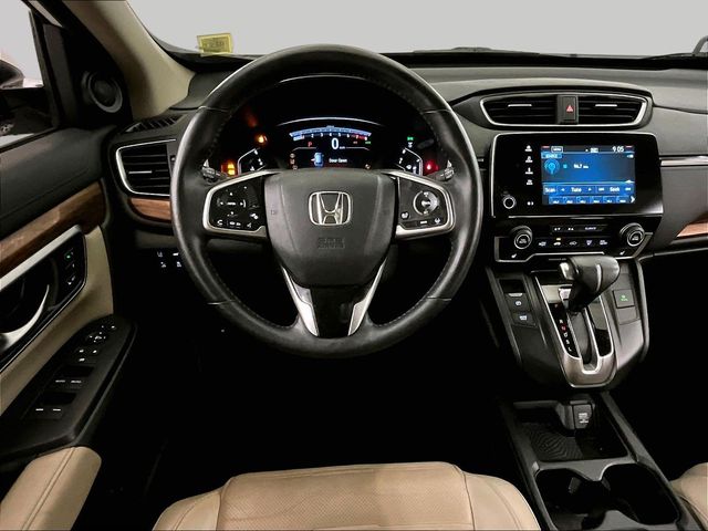 2017 Honda CR-V EX-L White at Bob Ruth Ford