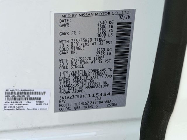 New 2026 White Nissan SL image 25