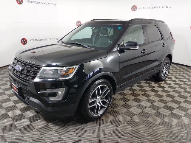 Shadow Black 2016 Ford Explorer Sport 4WD SUV / Crossover All-Wheel Drive 6-Speed Automatic
