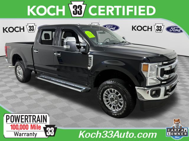Black Metallic 2022 Ford F-250 Super Duty Pickup Truck Four-Wheel Drive 6-Speed Automatic