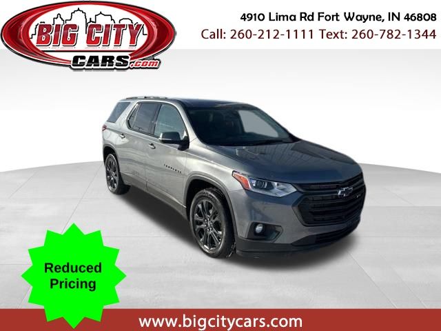 Silver 2021 Chevrolet Traverse RS AWD SUV / Crossover Four-Wheel Drive 9-Speed Automatic