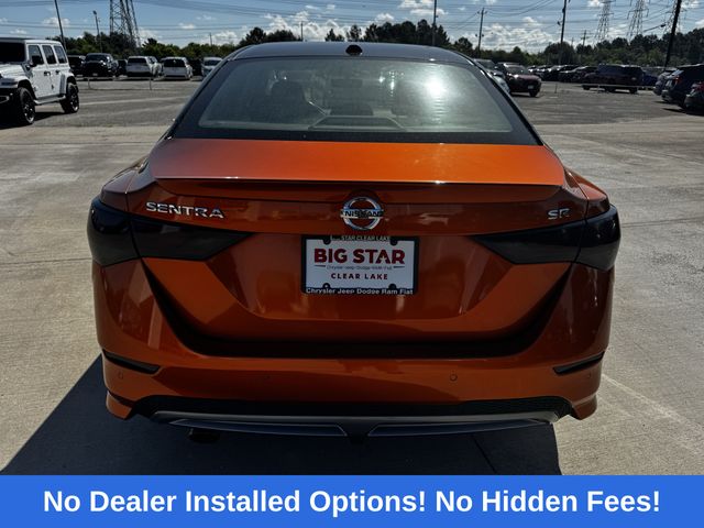2022 Nissan Sentra SR Orange at North Houston Mitsubishi