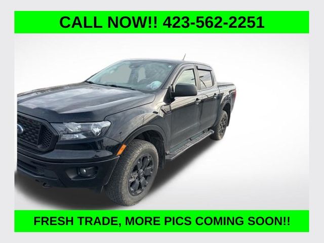 Shadow Black 2020 Ford Ranger XLT SuperCrew 4WD Pickup Truck Four-Wheel Drive Automatic