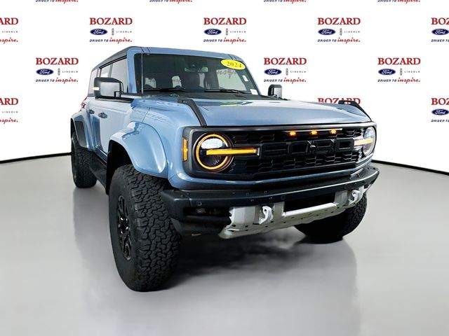 2024 Azure Gray Metallic Tri-Coat Ford Bronco Raptor SUV