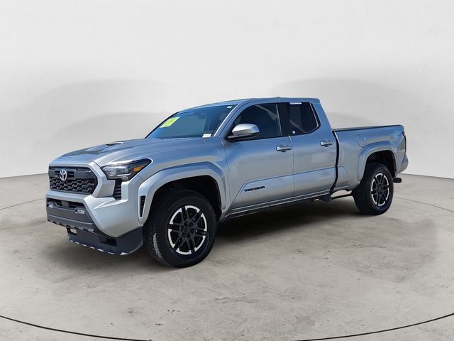 Celestial Silver Metallic 2024 Toyota Tacoma TRD Sport Double Cab 4WD Pickup Truck Four-Wheel Drive 8-Speed Automatic