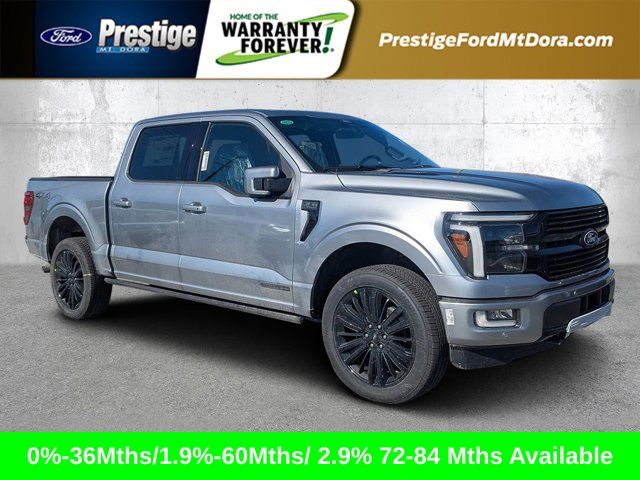 Iconic Silver Metallic 2026 Ford F-150 Pickup Truck Four-Wheel Drive Automatic