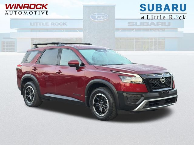 Red (Scarlet) 2024 Nissan Pathfinder SUV / Crossover All-Wheel Drive 9-Speed Automatic