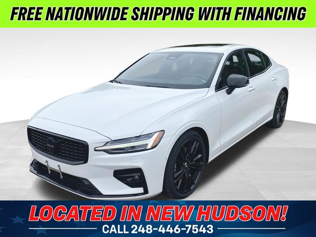 Crystal White 2023 Volvo S60 Sedan All-Wheel Drive Automatic