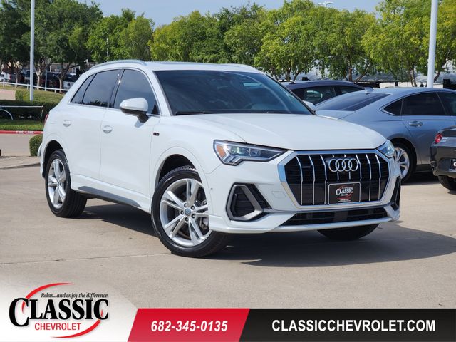 Glacier White 2020 Audi Q3 SUV / Crossover All-Wheel Drive 8-Speed Automatic
