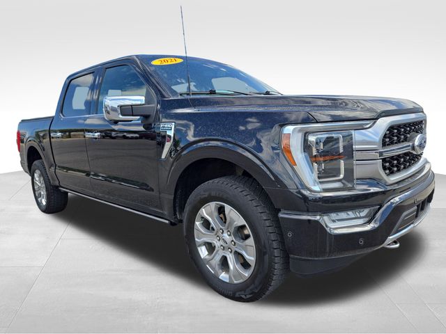 Agate Black Metallic 2021 Ford F-150 Pickup Truck Four-Wheel Drive Automatic