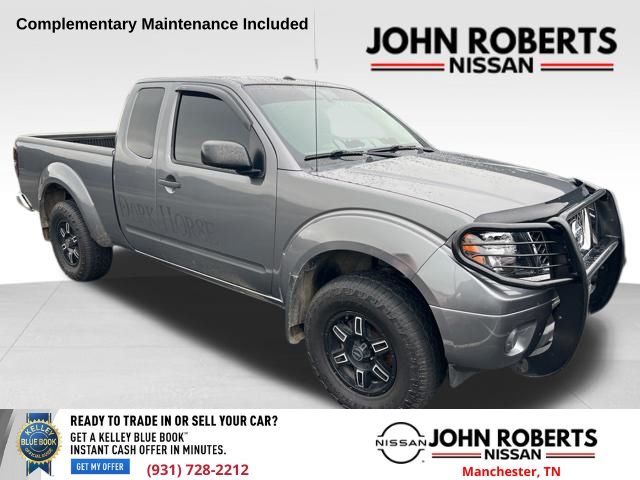 Gray (Gun Metallic) 2018 Nissan Frontier SV V6 King Cab 4WD Pickup Truck Four-Wheel Drive 5-Speed Automatic Overdrive