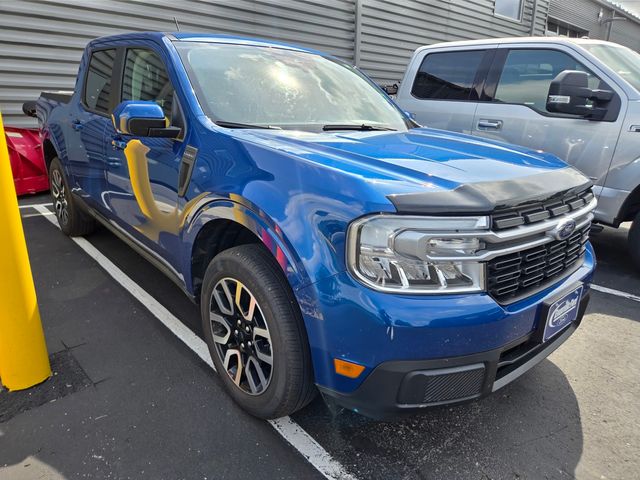 Blue Metallic 2023 Ford Maverick Pickup Truck All-Wheel Drive 8-Speed Automatic