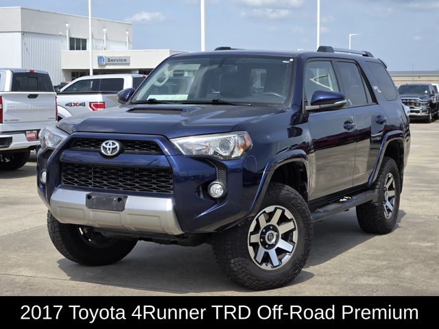Nautical Blue Metallic 2017 Toyota 4Runner SUV / Crossover Four-Wheel Drive 5-Speed Automatic Overdrive